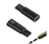 WUSJCOF Adattatore e convertitore di carica per rasoio elettrico tipo C da 15 V, compatibile con le serie HQ8505 7000 5000 3000, OneBlade QP6520 QP6530 QP6510, convertitore USB-C per rasoio