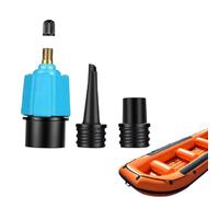 WUSJCOF Adattatore per Pompa Gonfiabile Stand Up Paddleboard, Adattatore per Valvola SUP con 2 Ugelli, Compatibile con Letti Gonfiabili, Piscine, Canoe e Kayak