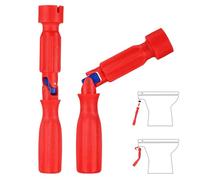 WUSJCOF Chiave di Montaggio per la Seduta del Wc con giunto, Universale, Riparazione Del Sedile Del WC, Chiave Montaggio Sedile WC, Asse WC, Asse Water, Sedile WC Universale 10/13/17 mm (Rosso)