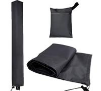 WUSJCOF Copertura Stendibiancheria Protettiva, Custodia per Stendibiancheria Leifheit con Cerniera, 420D Oxford Impermeabile Antivento (180x16x16cm)
