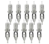 WUSJCOF Penna Microblading, 10 pezzi Aghi per Cartucce, Manuale, Compatibile con Penne per Macchine a Cartuccia, Donne Trucco Permanente Sopracciglia, Aghi Tattoo Misti