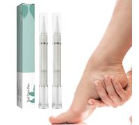 WUSJCOF Penna per le Unghie, 2 pezzi, nail care pen danneggiate e rinforzante, con Olio di Albero del Tè, Cuticole, smalto curativo, Fortificante, per Uso Esterno