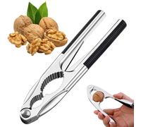 WUSJCOF Schiaccianoci,1 Pezzi schiaccianoci Antiscivolo,Acciaio Inox schiaccianoci,Schiaccianoci in Metallo,Noce Pinze,Cracker Sheller,per Noci,mandorle,nocciole,Frutti di Mare