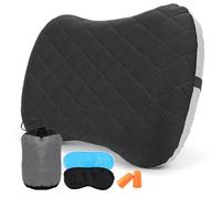 WUSUPU Cuscino Gonfiabile da Campeggio,Cuscino da Viaggio Confortevole e Compatto,Cuscini Gonfiabili Morbidi Ultraleggero Portatile,Cuscini Gonfiabili Spiaggia,per Campeggio/Trekking/Viaggio/Spiaggia