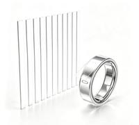 Wusvive Confezione da 10 coperture per Oura Ring 5, pellicola antigraffio | Pellicola trasparente ultrasottile, taglie 6-13, facile da applicare, rimuovere, protezione quotidiana