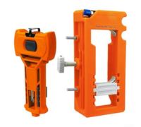 Wusvive Kit per cerniera porta, modello regolabile per montaggio su porta | ABS + metallo, si adatta a varie cerniere, strumenti di marcatura integrati, funzionamento con un solo strumento
