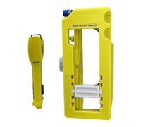 Wusvive Kit per cerniera porta, modello regolabile per montaggio su porta | ABS + metallo, si adatta a varie cerniere, strumenti di marcatura integrati, funzionamento con un solo strumento