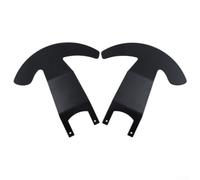 Wusvive Pala in metallo per cambio per Logitech G29/G923 Racing Wheel Nero | Misura precisa per G29/G923, maggiore reattività, ergonomica, 12,3 x 15,5 x 5,5 cm, elegante finitura nera, confezione da 2
