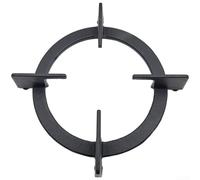Wusvive Riduttore per bruciatore a gas, base antiscivolo, 170 mm | Si adatta alla maggior parte dei piani cottura a gas, previene il ribaltamento, base di cottura stabile, finitura nera