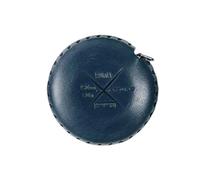 WUTA Metro a nastro automatico, portatile, per Schneider in vera pelle, 150 cm, 1 pezzo (blu)