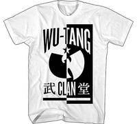 WuTang Clan - Ying Yang - Personalised t Camicie e T-Shirt S-M-L-XL-2XL Official White Yellow Black Red Mens Women Personalised t Camicie e T-Shirt 100% Cotton(Large)