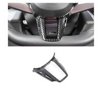 WUTBHGQXWIP Compatibile con BMW Serie 5 G60 2024 2025, rivestimento del pannello interno in fibra di carbonio ABS.(Type B)