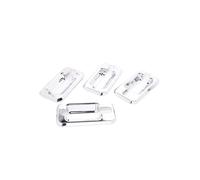 WUTBHGQXWIP Compatibile con Hummer H2 2003-2009 Car Styling ABS Argento Auto Maniglia esterna for porta esterna Copertura for vasca