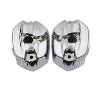 WUTBHGQXWIP Coprivalvola per testata del cilindro della moto compatibile con BMW R1200R R1200RT 2010-2013 R1200GS K25 2009-2013 (coppia cromata)