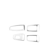 WUTBHGQXWIP Cornice for pannello in vetro for alzacristalli compatibile con Mercedes Classe S W222 2014-2020, adesivo for auto con motivo in carbonio(Silver)