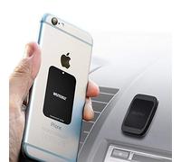 Wuteku Kit supporto magnetico del telefono cellulare per auto - Funziona su tutti i veicoli, telefoni e tablet - Miglior Dashboard piatto Monte - iPhone X, 8, 7 e Galaxy S9, S8