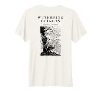 Wuthering Heights by Emily Bronte - Copertina Vintage per Libro Maglietta Premium