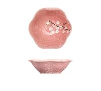 WUTIANBAO Ciotoline Per Aperitivo 2 Pezzi Di Piatto Per Salsa In Ceramica Piccolo Piatto Da Portata Portatile Piatti In Porcellana Per Condimento Ciotole Colazione(K)