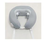 WUTIANBAO Cuscino Cervicale Aereo Cuscino da Viaggio Elettrico con Massaggio, Cuscino da Viaggio Massaggiante per Il Collo con Riscaldamento Cuscino da Viaggio Ufficio(Grey)