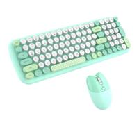 WUTIANBAO Tastiera Ergonomica E Mouse Combinazione Tastiera E Mouse Wireless Silenziosa Multimediali Er Pc Laptop