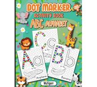 Wutigerr Dot Markers Activity Book ABC Alphabet (Tascabile)