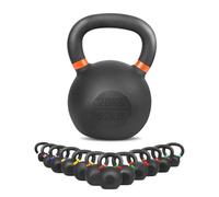 wuuhoo® kettlebell Rocky in ghisa solida 4kg-28kg, kettlebell in ghisa, verniciato a polvere estremamente resistente e durevole, bilanciere Swing per la palestra di casa tua.