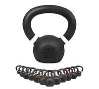 wuuhoo® kettlebell Rocky in ghisa solida 4kg-28kg, kettlebell in ghisa, verniciato a polvere estremamente resistente e durevole, bilanciere Swing per la palestra di casa tua.