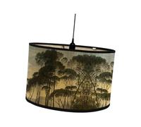 WUUISDNX Bellissimo paralume per lampada da soffitto a sospensione, lampada da tavolo con paralume a tamburo 12 pollici, offre un motivo Per unico per l'atmosfera della sala pranzo, copri soffitto