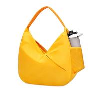 WUUISDNX Borsa da palestra con supporto per tappetino da yoga nascosto e offre un comodo accesso per gli utenti attivi Realizzazione di borsa da palestra con, Giallo
