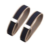 WUUISDNX Braccialetti elastici regolabili per camicie Supporti per maniche antiscivolo Professionisti di affari ed eventi o giarrettiere per camicie da braccio. Sono progettati, Blu Beige, 2x32 cm