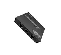 WUUISDNX Lo sdoppiatore di Rete Compatto facilita la commutazione Semplice tra 2 reti Intrant con Caratteristiche di durabilità Scatola commutazione Rete con Pulsante Switch a 2 Porte