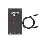 WUUISDNX Scheda audio esterna USB ad alte prestazioni con capacità a 1 canale, driver gratuito per computer, scheda audio esterna portatile professionale e per l'intrattenimento domestico