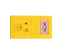 WUUISDNX Strumento di misura multiuso per tester di orologi, strumento portatile e comodo per controllare lo stato salute della batteria, conservazione e viaggio per l'analizzatore