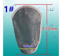 WUUKEPSG 1/3Pcs Stainless Steel Filter Sock Pocket Baquarium Filter Bag,For Gasoline And Diesel And Water Filtration/250 Mesh/1Pc 180 * 430Mm