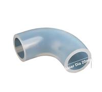 WUUKEPSG 1-5Pcs Silicflexible Joints Reducing Direct Elbow Hose Accessories Grade Tube Flexible Drink Water Soft Connector/White/1 Piece