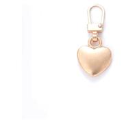 WUUKEPSG 5 Pezzi Di Tirazip Di Ricambio, a Forma Di Cuore, con Cursore in Metrimovibile, Kit Di Riparaziper Borse, Zaini e Cappotti/Love Den