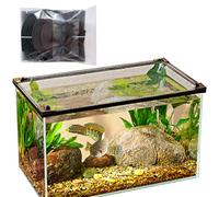 WUUKEPSG Copertura per Acquario a Rete Coperchio per Acquario Rete Anti-Salto per Decorazione, Lunghezza 80 Cm, Larghezza 30-50 cm/Width:30Cm