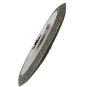 WUUKEPSG Mola Diamantata a Doppia Faccia, Disco per Affilatura Sdc Circolare 45° 60° 90°, per Taglio e Fresatura Di Metalli in Carburo e Acciaio Al Tungsteno Pietra/100Mm. Arbor 20Mm/200_45 Degree