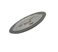 WUUKEPSG Mola Diamantata Elettrodeposta a Forma Di Farfalla a Tre Fori per Rettificatrice Automatica per Utensili da Tornio 125 X 25 Mm/45 Degree/400 Grit