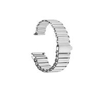WUURAA Bracciale Bonklip in Acciaio Inossidabile 316L da 20 mm - Cinturino Vintage a Sgancio Rapido - Universale in Metallo