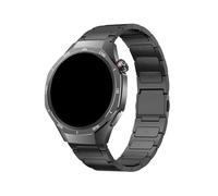 WUURAA Cinturino in titanio da 22mm for Huawei Watch 5 GT6 GT5 Pro 46mm Bracciale da lavoro for Huawei Ultimate/GT6Pro Cinturino in metallo sostitutivo(Gary,For GT6 Pro 46mm)