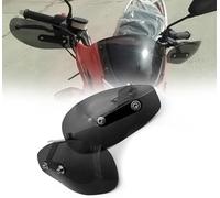 WUURAA Moto Protezione della Mano per Y&amaha YZF 250 Fazer 250 Fz6 Nmax 125 Tmax 530 Mt 09 Tracer Paramani Scudo Antivento Moto Protezione (Color : Nero)