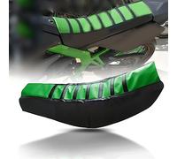 WUURAA Motocross per Kawasaki per D-Tracker KDX KLX 125 140 175 200 220 250 300 450 650 SR G L BF S R Coprisedile in Gomma Morbida Dirt Pit Bike Coprisedili (Color : Green)