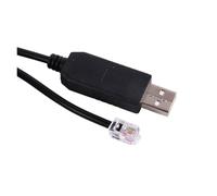WUUXLIZMX Convertitore da USB a seriale Cavo di controllo USB RS232 RJ9 for cavo PC Linea di codifica IEQ30 Pro iEQ45 Pro ZEQ25(3.0m)