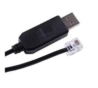 WUUXLIZMX Convertitore da USB a seriale Cavo di programmazione del misuratore di porta E350 P1 Cavo seriale FTDI USB TTL RJ12 6P6C