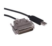 WUUXLIZMX Convertitore da USB a seriale Chip FTDI Usb a RS232 25 Pin DB25 Connettore maschio Cavo adattatore seriale Controlli CNC Cavo di programmazione Compatib C-232R US-232R