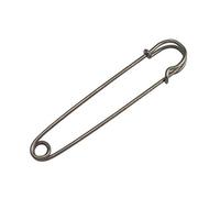 Wuuycoky Gun Color 100 mm lunghezza grande spilla di sicurezza coperta Pin Confezione da 6