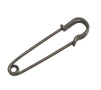 Wuuycoky Gun Color 50 mm Lunghezza spilla di sicurezza coperta Pin Confezione da 10