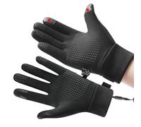 Wuvfojca Guanti Riscaldati,Muffole Con Touchscreen E USB - Guanti da Ciclismo - per Inverno Guida in Motocicletta Palestra Allenamento Sollevamento Lavoro e Corsa e Sci