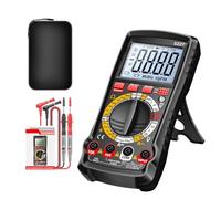 Wuvfojca Multimetro Tester - Kit di Rilevamento | Voltmetro - Per Circuiti Automobili Prese Elettriche Applicazioni Elettriche Officina Casa Garage Industriale